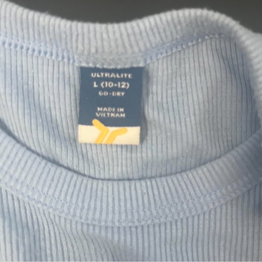 Old Navy Light Blue Crop Top